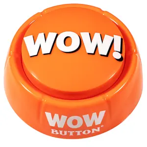 WOW Button – Pressing This Button is a Blast! Brighten up Your Desk Space!