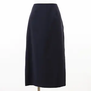 Pre-owned PRADA Wool Small Leather Goods Mohair Pencil Skirt