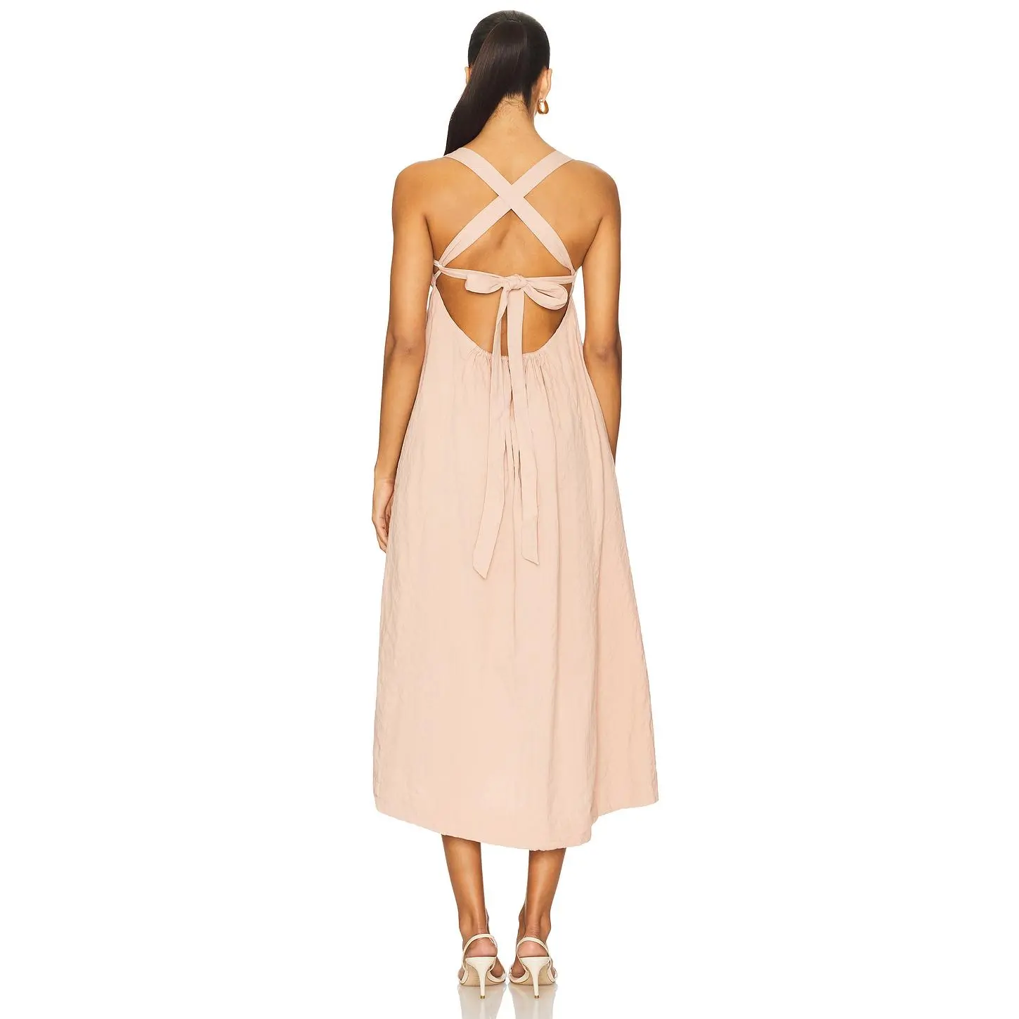 free people beige dress Intimately Free People Beige Lace Slip Maxi Dress (XS) main image 0