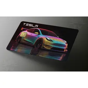 Tesla Model Y Credit Card Skin, Debit Card Covering (Small Chip)