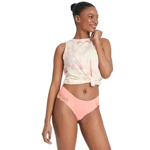 Women's Laser Cut Cheeky Underwear with Lace Auden Size S Comfort Fabric