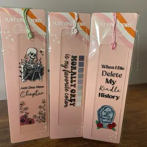 Spicy BookTok Bookmarks Pack of Three for Book Lovers Funny/ Spicy Sayings