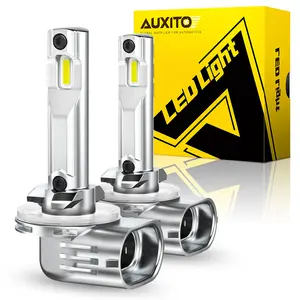 AUXITO 881 LED Fog Light Bulbs, 16,000LM 500% Super Brighter, 10 Years Lifespan, Wireless 1:1 Size Plug-n-Play, 100% Perfect Installation, 886 889 H28 888 894 896 898 LED Bulbs Canbus Ready, Pack of 2