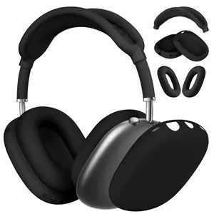 Stylish Silicone Protective Case for Airpods Max - New Upgraded Sweat and Stains are Easy to Clean, Multiple Morandi Colors to Match All Your Outfits