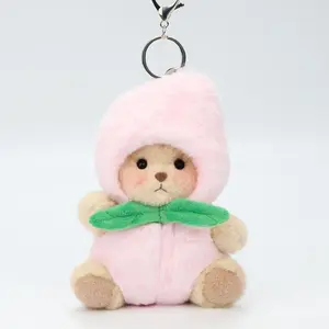 Peach Flash Sale | Getahug Fruit Tribe Series Mini Bear Blindbox | 5.9 Inches Plush Pendant Bag Charm Keychains Gift, Summervibes