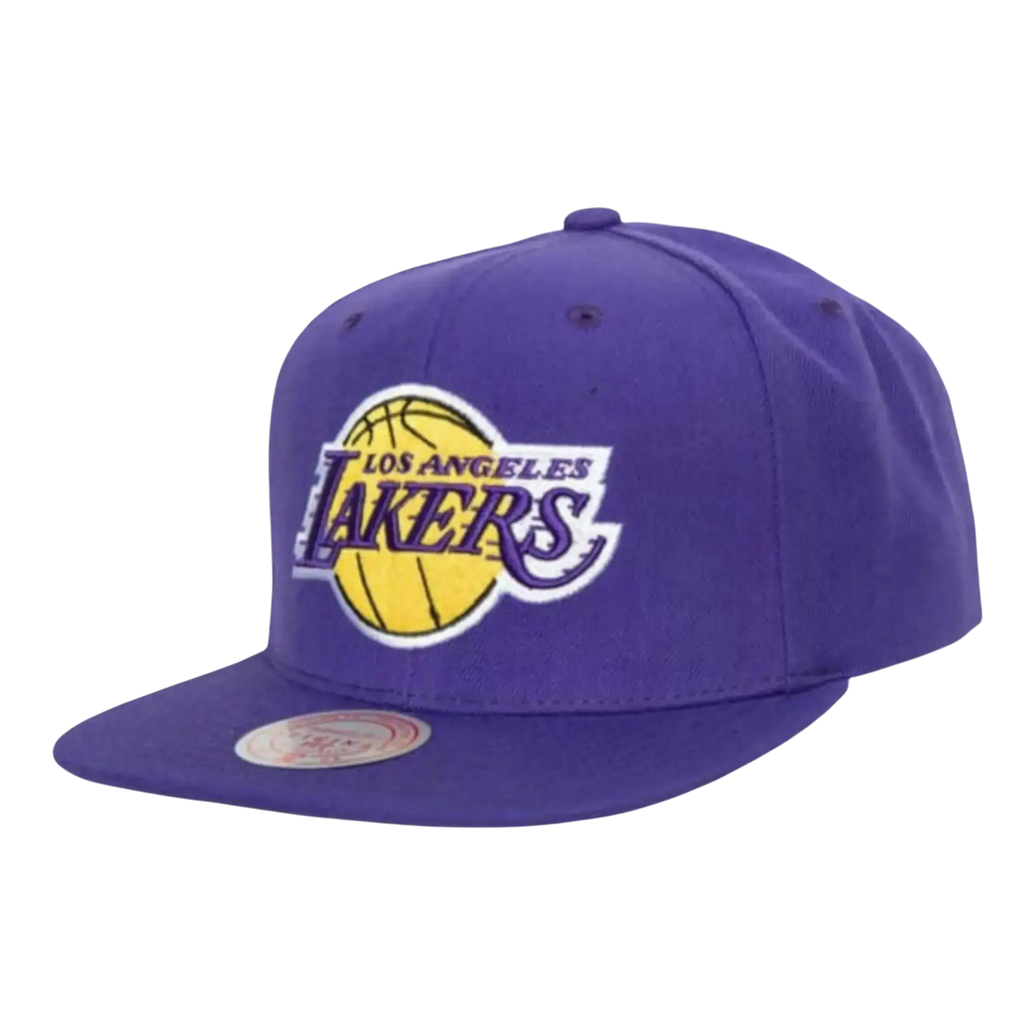 Mitchell & Ness NBA Los Angeles Lakers Team Ground 2.0 Snapback in Purple | Adjustable Cap