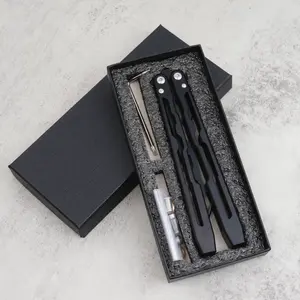 Cool Aluminum Butterfly Trainer, Flip Tool, Hand Tool Toy, High-Quality Balance Metal Butterfly Trainer, Lg07