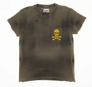 Gallery Dept. Men's Zip Tee Vintage Black, from StockX