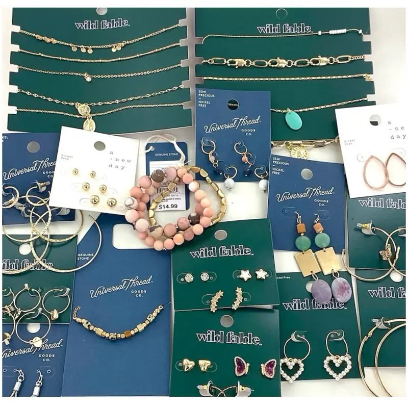 100-Piece Assorted Department Store Jewelry Lot