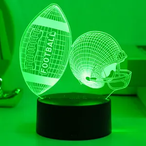 1pc Colorful Gradient Plug-In Touching Eagle 3D Night Light, Bedroom and Desktop Decorative Atmosphere Lamp, Unique Room Decor