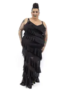 Sophie Ruffle Maxi FOXBLOOD (NO RESTOCKS!)