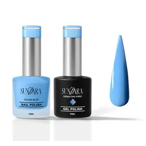 93. Ocean Blue- Nail Polish & Gel Polish Duo