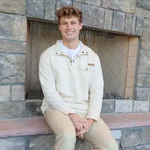 Simply Southern Quilted Pullover - Beige, Long Sleeve, Medium Length, Fitted Style, Casual & Minimalist, Textured Design, Quarter Snap Button Closure