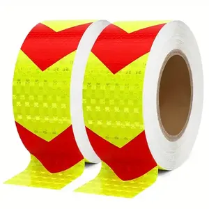 Reflective Safety Tape, Multipurpose Self Adhesive Car Reflective Tape, Car Exterior Accessories, Universal Car Reflective Tape for Vehicles, Trailers, Boats & Signs, Tools and Gadgets