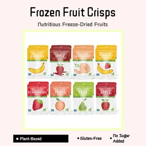 Freeze-Dried Fruit Crisps Mega Variety Pack 16-Pack No Sugar Added Non-GMO Gluten-Free Plant-Based Snacks by Nature's Turn