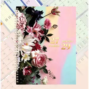 A5 Size 100 Sheets 80g Thick Paper Office Notebook for School Supplies with Ruled Lines Soft Cover Journal Diary for Students and Office Workers Stationery