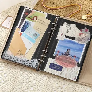 Binding Tape DIY Film Cover Album, Ticket Storage Book, Couple Travel Memoir Journal, Collectible Photo Album, Memory Keeper