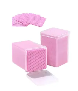Pink Non-Woven Lint Free Cotton Pads (200 pcs)