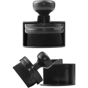 Tire Shine Applicator Brush, Auto Tire Detail Brush, Portable  Tire Brush with Seal Cover Design, High Density Soft Shine Applicator Brush, for Auto Detailing Cleaning