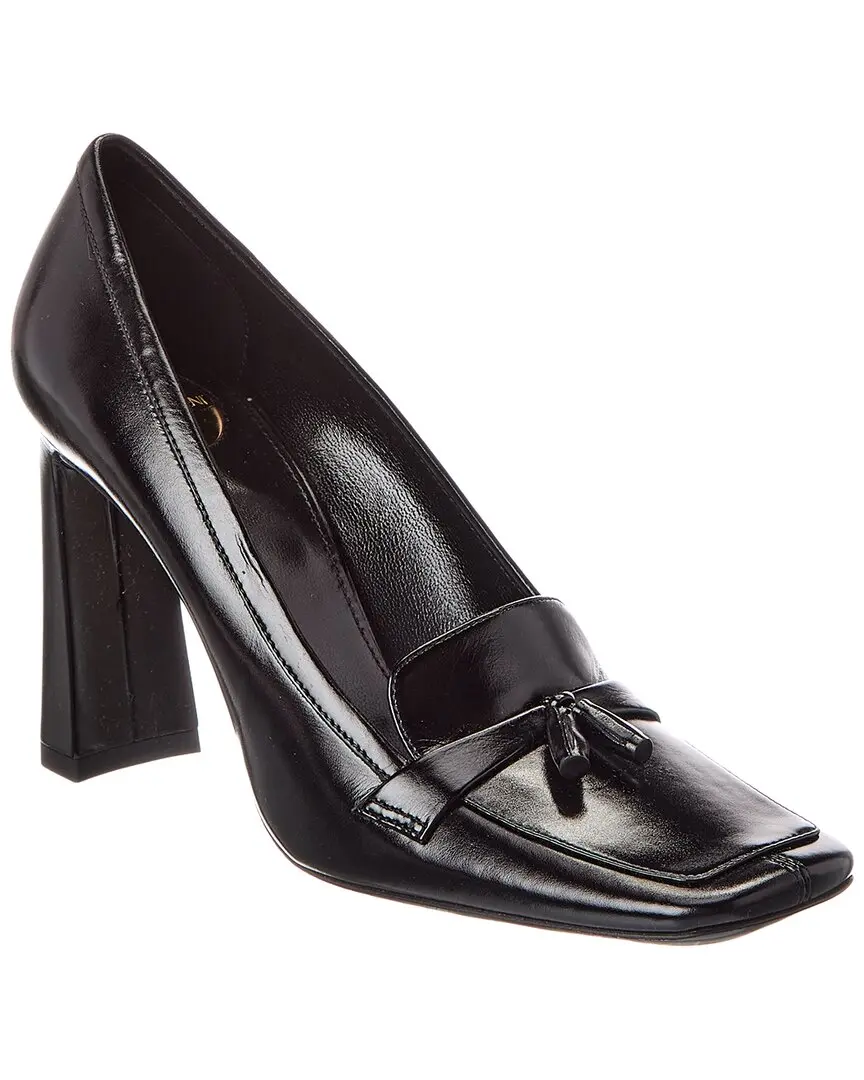 Saint Laurent Chloe 90 Leather Pump