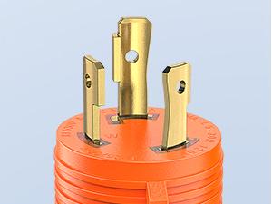 Nilight RV Generator Adapter Cord 30Amp to 50 Amp 3 Prong Pure Copper Heavy Duty Twist Lock Male Plug 10 Gauge Wire L5-30P 14-50R 30M/50F for RVs Camper Caravan Van Trailer