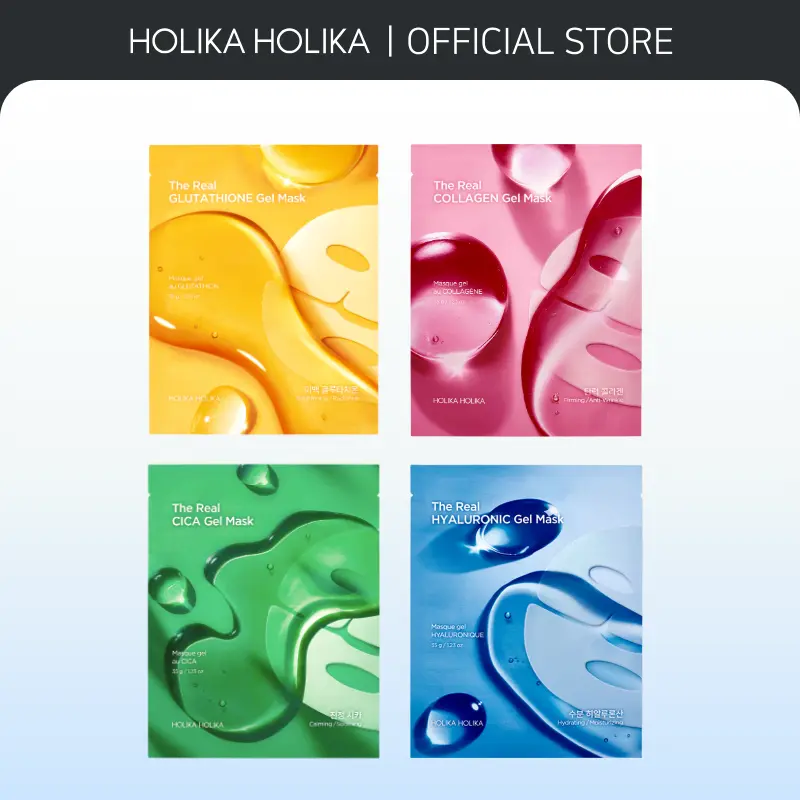 [Holika Holika] The Real Gel Mask – Proven Results - Real Skin Transformation