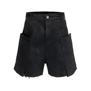 WAXED CARGO SHORTS