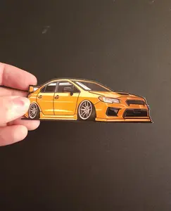 Gold Subaru Sticker