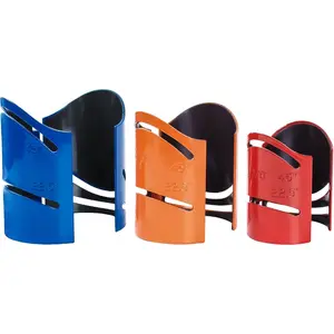 Metal Cutting Guide Kit Includes Sizes: 1-7/8", 2-3/8", 2-7/8" Pipe Cutting Guide Cuts at 45°, 90°, 22.5°, and Saddle Cut, Steel-3Pcs