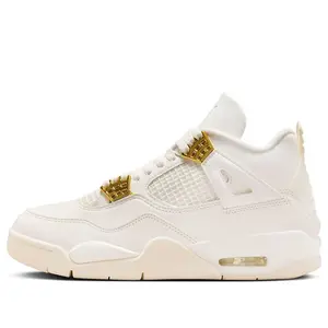 (WMNS) Air Jordan 4 Retro 'Metallic Gold' AQ9129-170