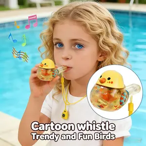 3-Color Magic Water Bird Whistle Toy, Adjustable Sound, Outdoor Sensory Game, Lung Development, Party Gift, Birthday Present