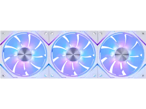 MSI MPG EZ120R ARGB WHITE-3W 3fan/pack, Magnetic Connection, Mystic Light Sync, Exclusive Fluid Dynamic Bearing Structure