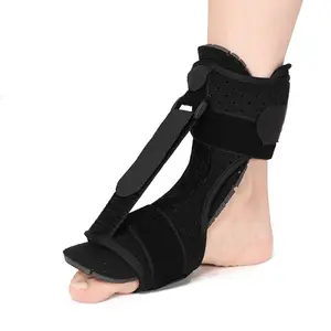 Night Foot Splint for Plantar Fasciitis & Achilles Tendon Stretching – Adjustable Dorsal Night Splint for Foot Drop, Heel Pain, Plantar Fascia Relief – Orthotic Brace for Supination, Pronation, and Ankle Foot Orthosis (AFO)