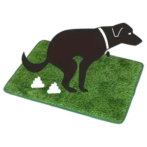 Washable & Reusable Dog Potty Training Mat - Odor-Control Artificial Grass Pad for Pets