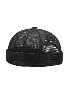 Unisex Mesh Breathable Docker Hat, Lightweight Summer Cap, Lightweight Sun Hat, Adjustable Fit, Fashion Headwear, Street Style, Ideal for Fishing Hiking Casual Wear, Outdoor Sun Hat, Men