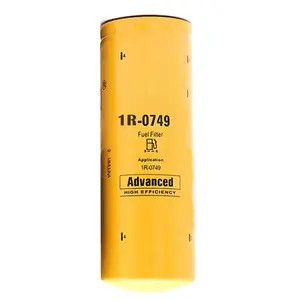 1R-0749 Advanced High Efficiency Fuel Filter, Compatible With Caterpillar Engine Fuel Filter Elements Kit Replaces LFF5823B LFF2749 308-9679 33674 FF5264