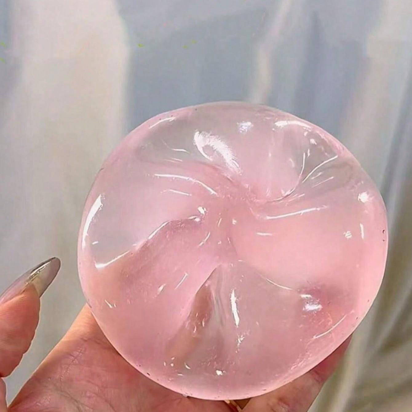 Plastic Slow-Expanding Hand-Squeezed Ball Toy, 6cm Round Stress Relief Toy, Ideal Holiday Gift, Birthday Present, Easter Gift, Halloween Gift