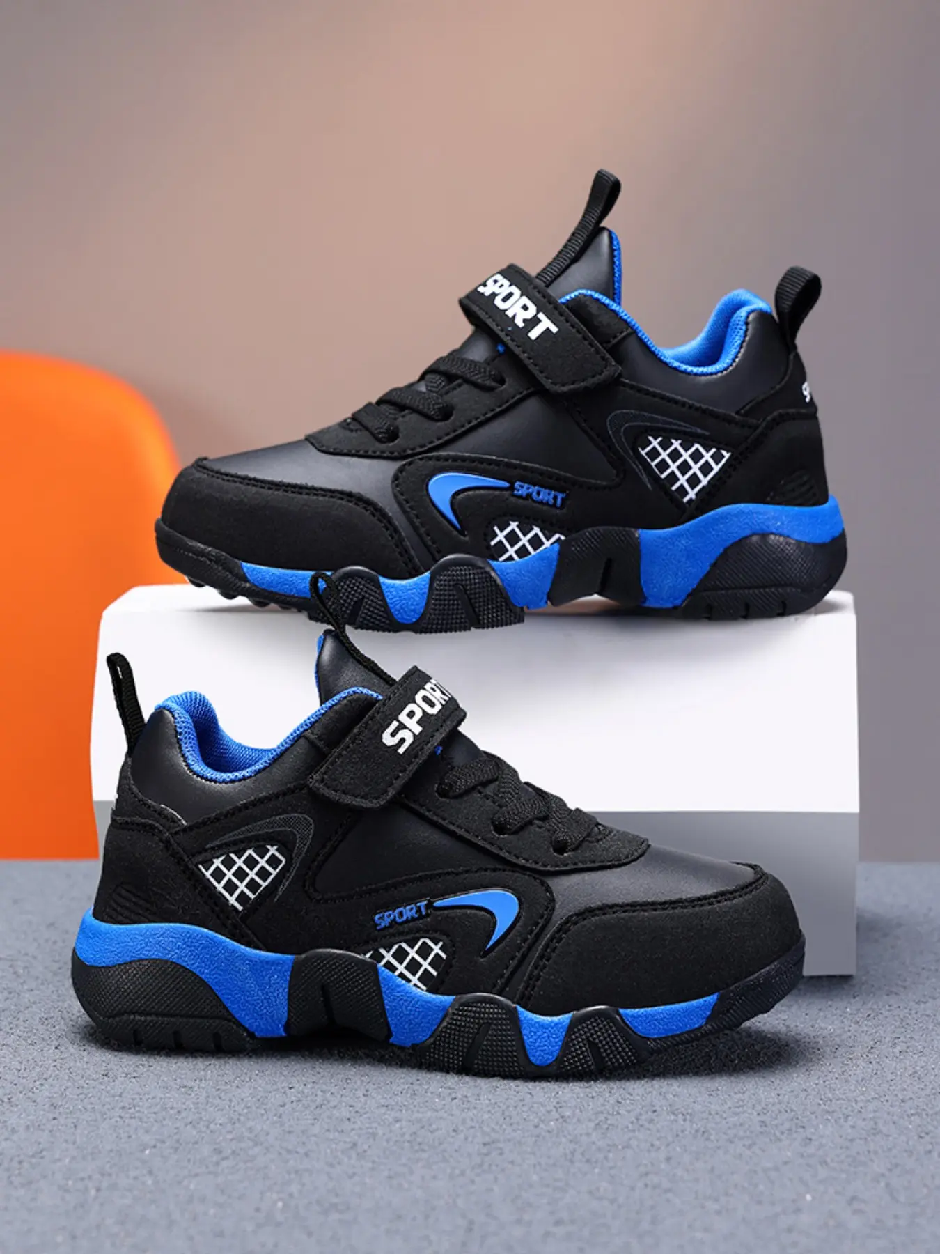 Sporty Shoes, Boys Girls Casual Sneakers, Athletic Shoes, Comfortable Walking Running Shoes, Durable Design for Active Kids