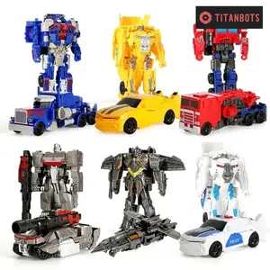 Transforming Robot Action Figure Toy | Car Deformation | Anime-Inspired | 10inches Tall
