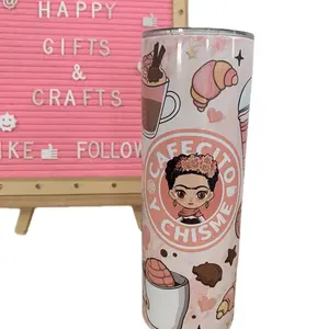 Mexican cafecito y chisme tumbler