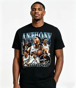 【Basketball Tee】【Viral TikTok Shirt】Newspaper Style Basketball Graphic T-Shirt Y2K Vintage Rap Inspired Heavyweight Cotton Tee Unisex Crewneck Casual Streetwear Shirt For Sports Fans & Streetwear Lovers & Trend Seekers Camiseta Verano tiktokshopspringglow