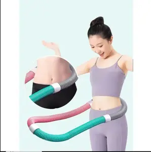 Smart Weighted Fitness Hula Hoop Adjustable Detachable Waist Trainer Exercise