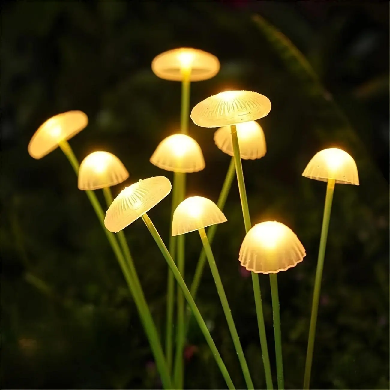 1pc Solar Mushroom Lawn Light - Solar Illuminated Outdoor LED Mushroom Lamp with Dual Modes, Solar Powered Lighting, Solar Garden Lights, Garden Pathway, Yard, Patio, and Pond Landscape Lighting