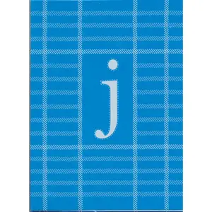 "j" Monogram Blank Cards with Envelopes (quantity = 8)