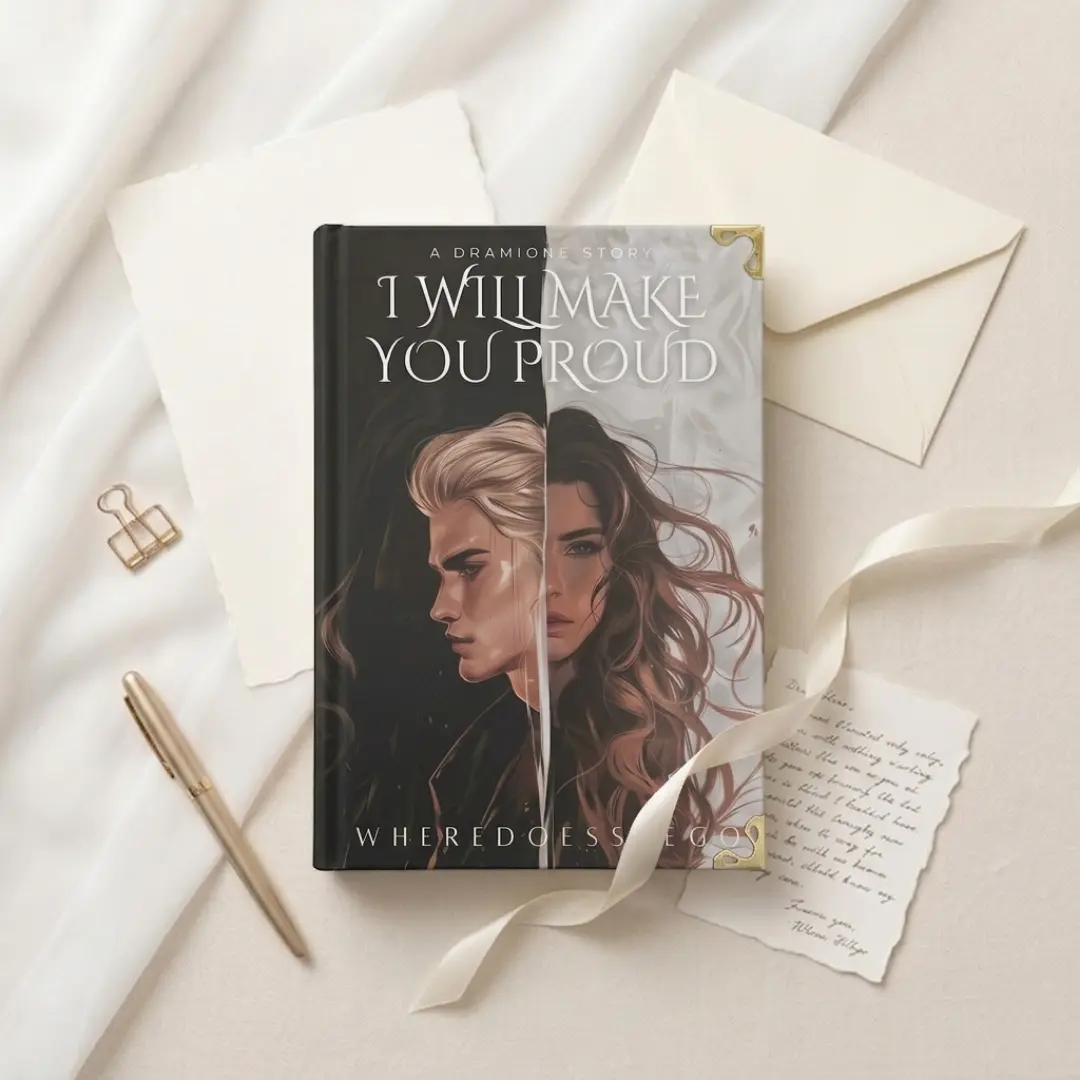 I Will Make You Proud Dramione Fanfiction Book US | Draco Malfoy x Hermione Granger Dark Redemption Romance | War Trauma Healing Journey | Emotional Slow Burn Love Story | Hardcover Collector Edition | BookTok Favourite Read
