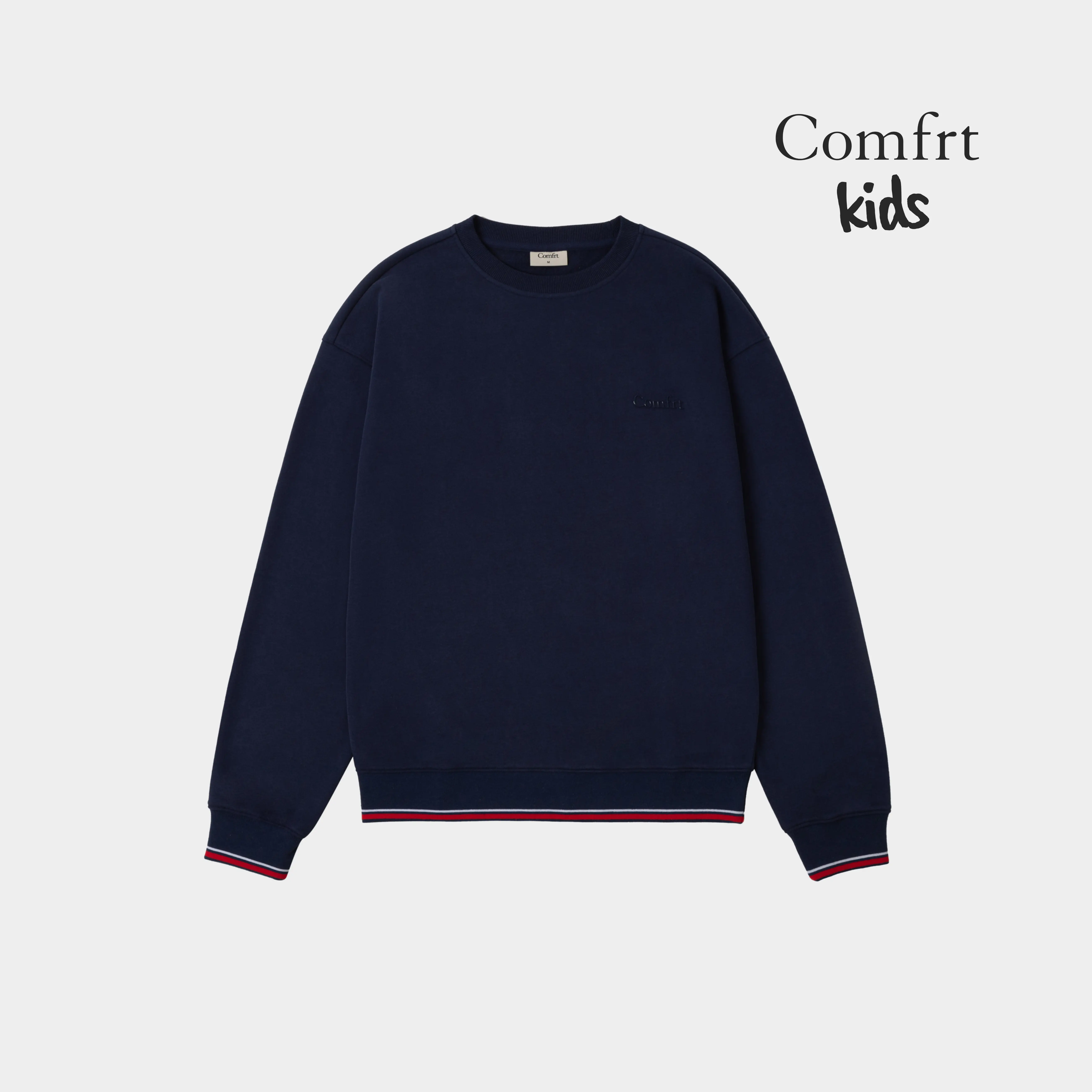 Comfrt | Laid Back Kids Halo Lightweight Crew | Crewneck Sweatshirt For Boys & Girls, Fleece Oversized Pullover Top Comfrt | Laid Back Kids Halo Lightweight Crew | Crewneck Sweatshirt For Boys & Girls, Fleece Oversized Pullover Top