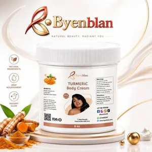 Byenblan Turmeric Body Cream - 8 Oz Hydrating Body Moisturizer for Dry Skin (Beauty & Personal Care)