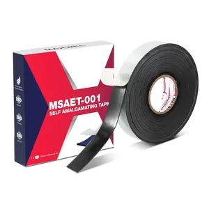 Self Amalgamating Rubber Splicing Tape - 3/4 Inch 10 Yards General Purpose  High  Self Fusing Electrical Insulating Tape