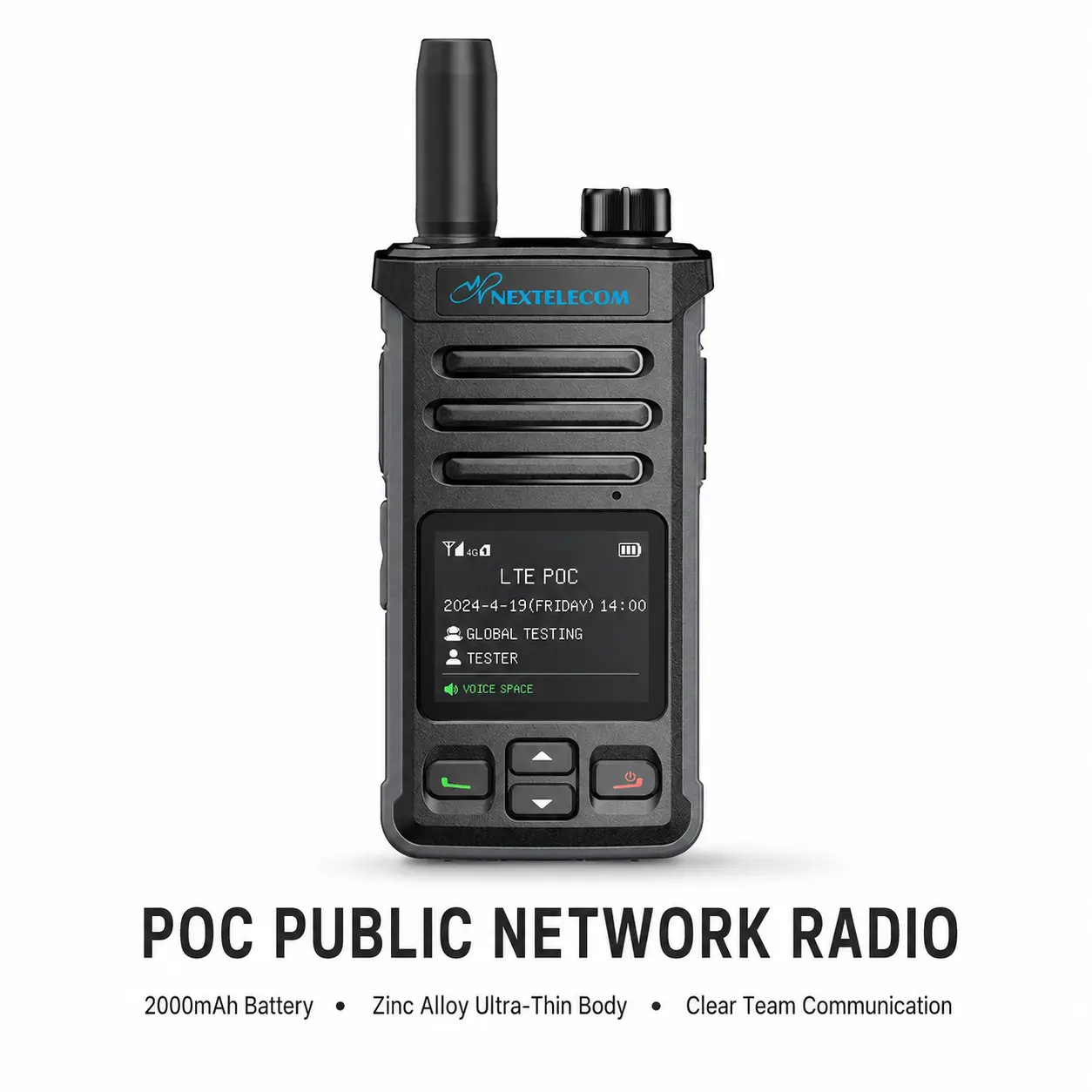T6 5G/4G PTT PoC Walkie Talkies, 5000Mile Long-Range Cellular Two-Way Radios with SIM Card, No Monthly Fee, Rechargeable for Camping, Hiking & Outdoor Work