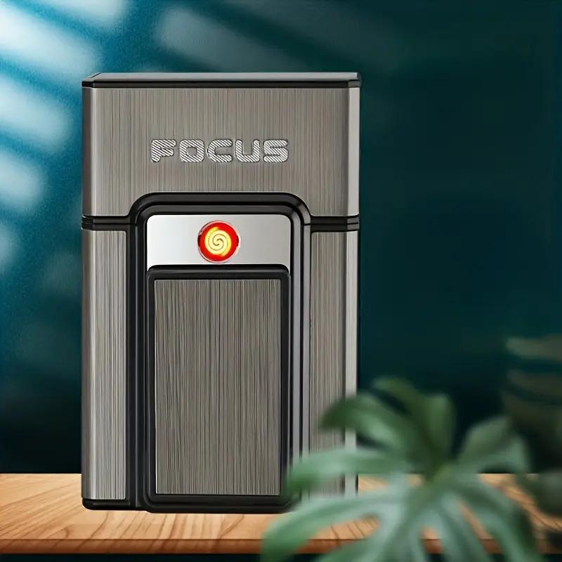 Portable Multi-Tool with USB Storage, Rechargeable & Windproof Daily Necessity, Holds 20 Items, Ideal Birthday Gift for Boys & Suitable for All Genders